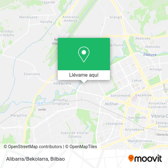 Mapa Alibarra/Bekolarra
