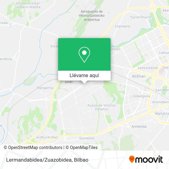 Mapa Lermandabidea/Zuazobidea