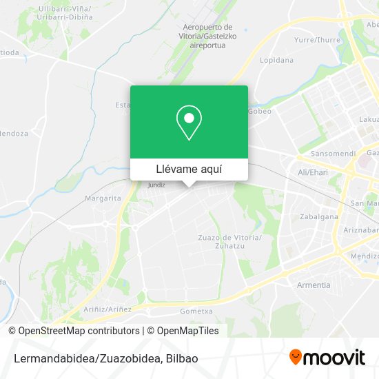 Mapa Lermandabidea/Zuazobidea
