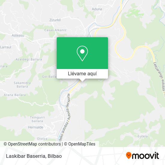 Mapa Laskibar Baserria