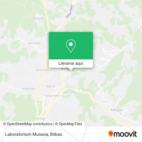 Mapa Laboratorium Museoa
