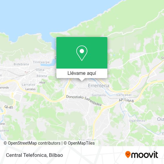 Mapa Central Telefonica