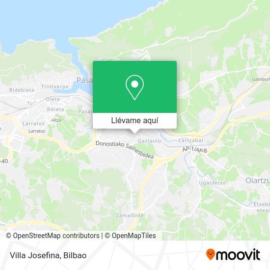 Mapa Villa Josefina