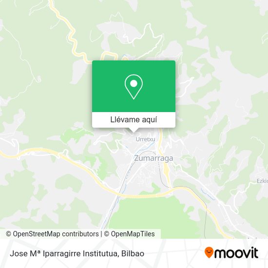 Mapa Jose Mª Iparragirre Institutua