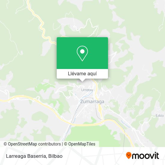 Mapa Larreaga Baserria