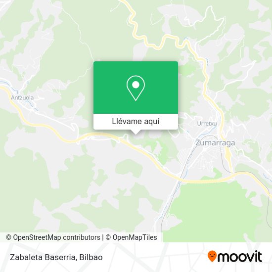 Mapa Zabaleta Baserria