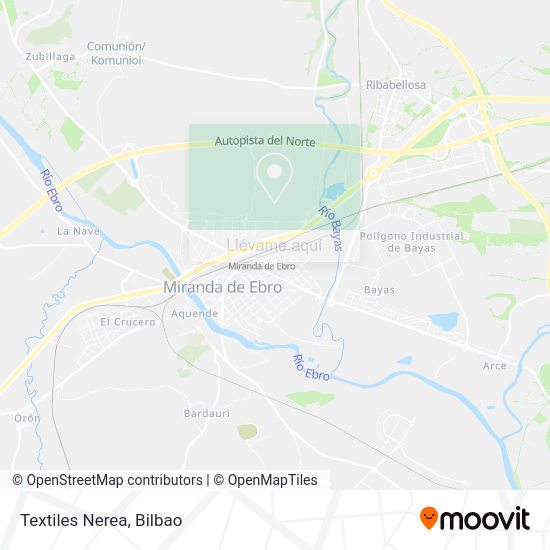 Mapa Textiles Nerea
