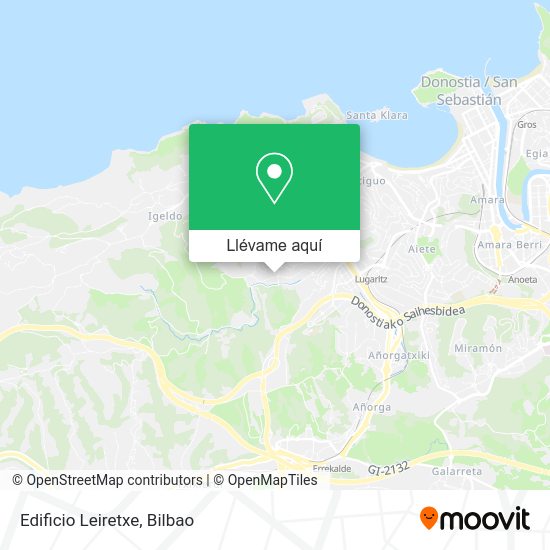 Mapa Edificio Leiretxe
