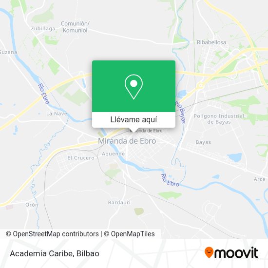 Mapa Academia Caribe