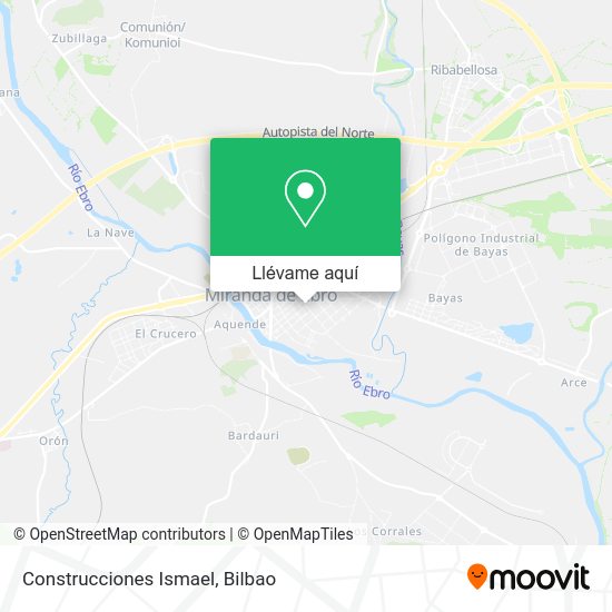 Mapa Construcciones Ismael