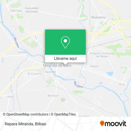 Mapa Repara Miranda