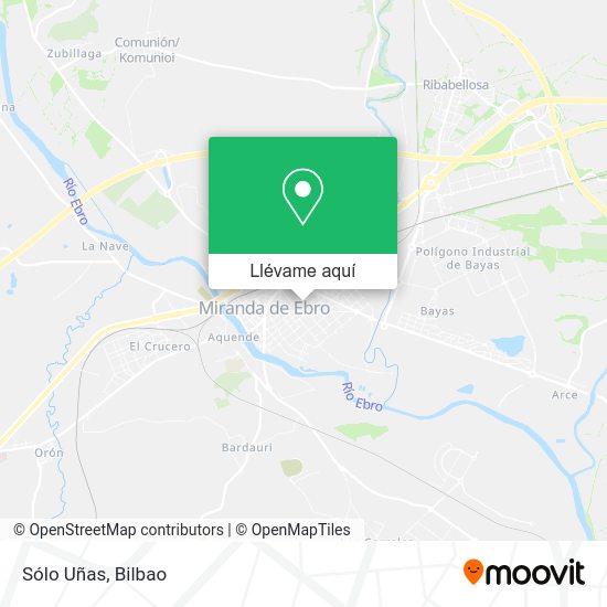 Mapa Sólo Uñas