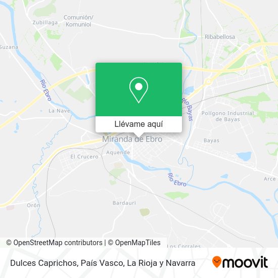 Mapa Dulces Caprichos