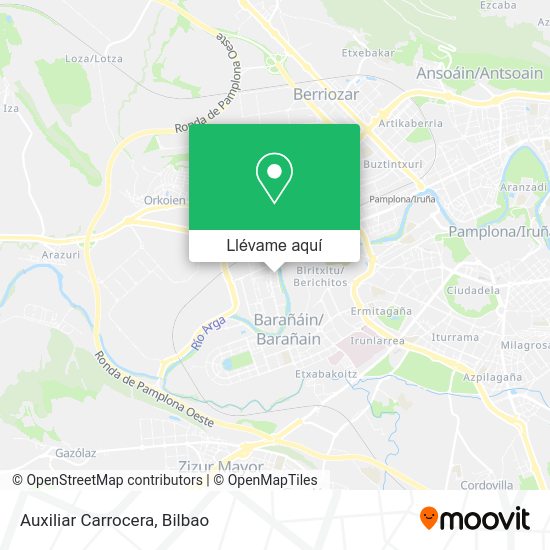 Mapa Auxiliar Carrocera