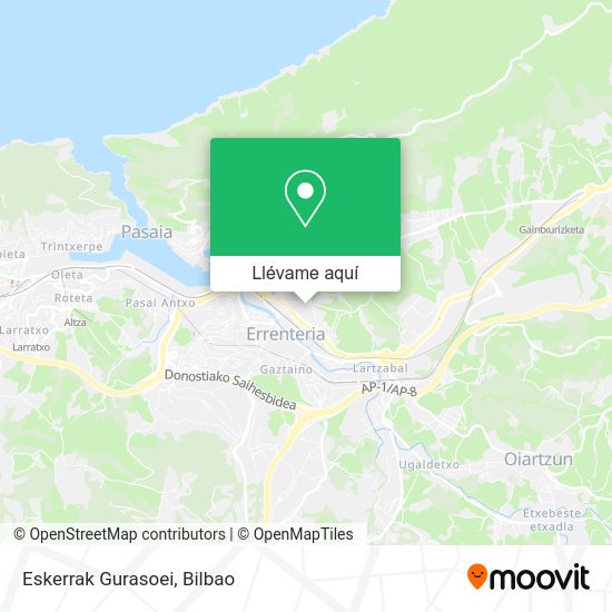 Mapa Eskerrak Gurasoei