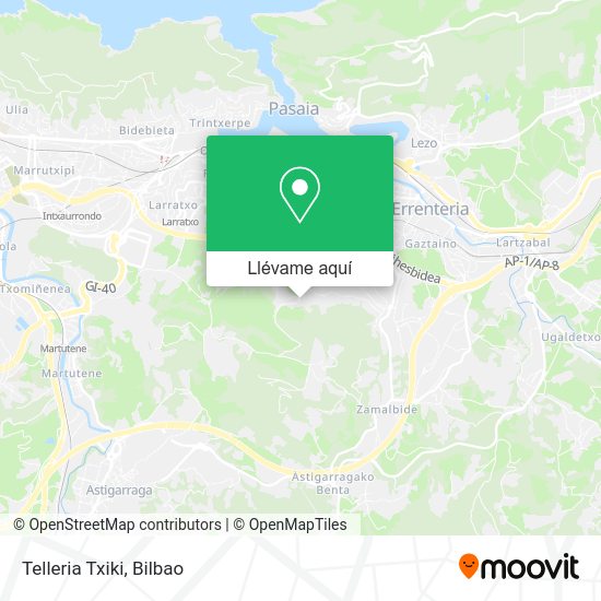 Mapa Telleria Txiki