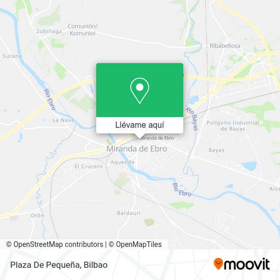 Mapa Plaza De Pequeña