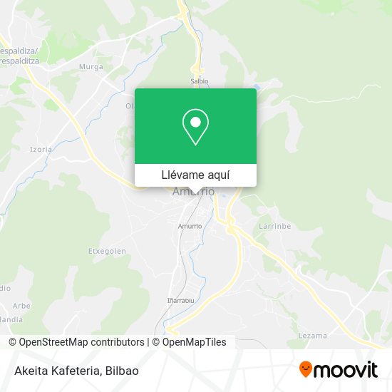 Mapa Akeita Kafeteria