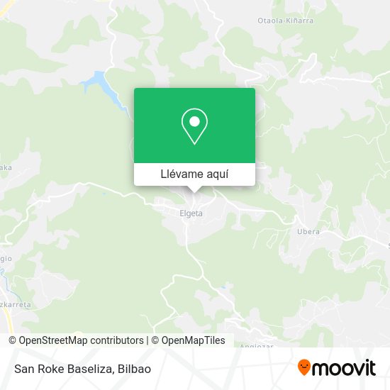 Mapa San Roke Baseliza