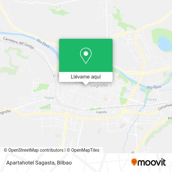 Mapa Apartahotel Sagasta