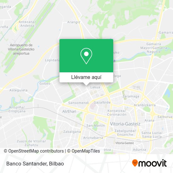 Mapa Banco Santander
