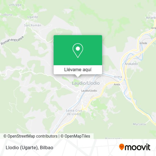 Mapa Llodio (Ugarte)