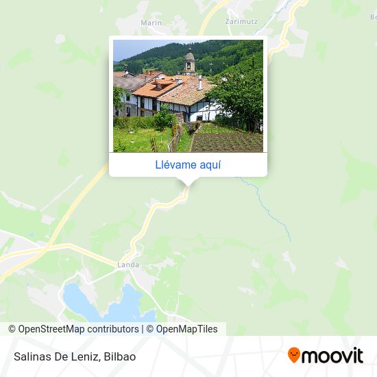 Mapa Salinas De Leniz