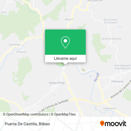Mapa Puerta De Castilla