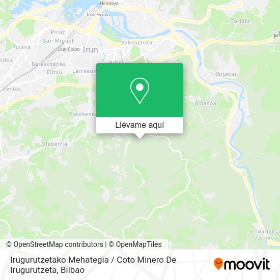 Mapa Irugurutzetako Mehategia / Coto Minero De Irugurutzeta