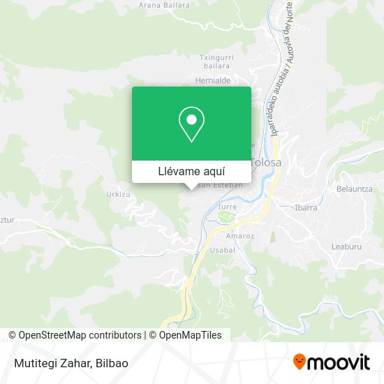 Mapa Mutitegi Zahar