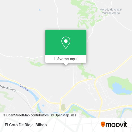 Mapa El Coto De Rioja