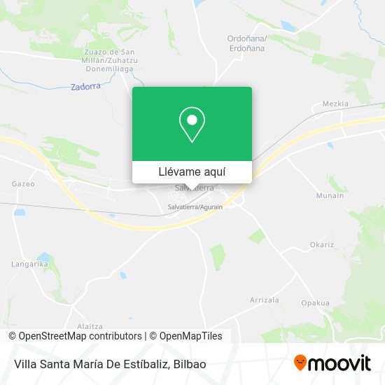Mapa Villa Santa María De Estíbaliz