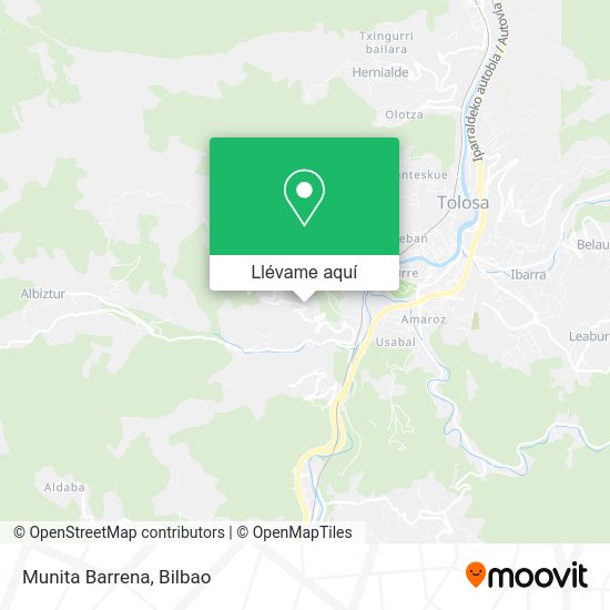 Mapa Munita Barrena