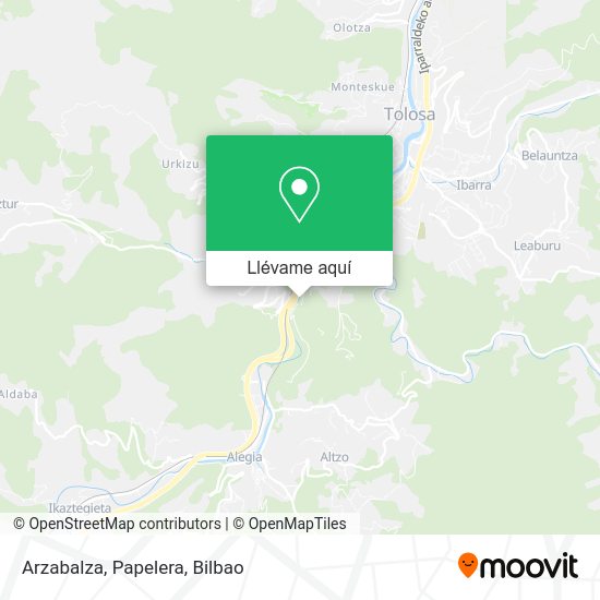 Mapa Arzabalza, Papelera