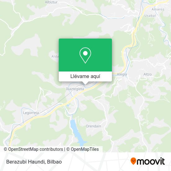 Mapa Berazubi Haundi