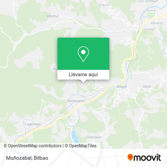 Mapa Muñozabal