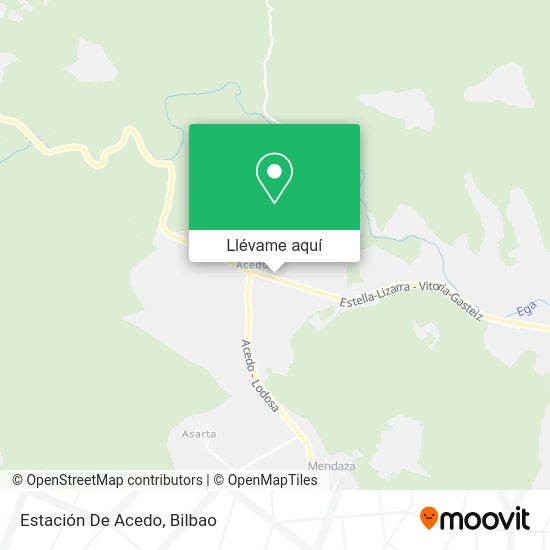 Mapa Estación De Acedo