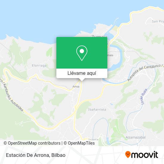 Mapa Estación De Arrona