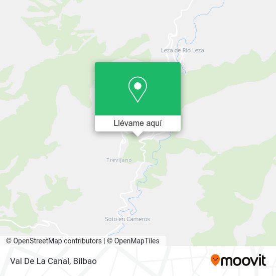 Mapa Val De La Canal