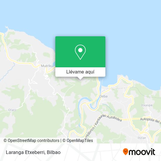 Mapa Laranga Etxeberri