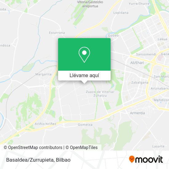 Mapa Basaldea/Zurrupieta