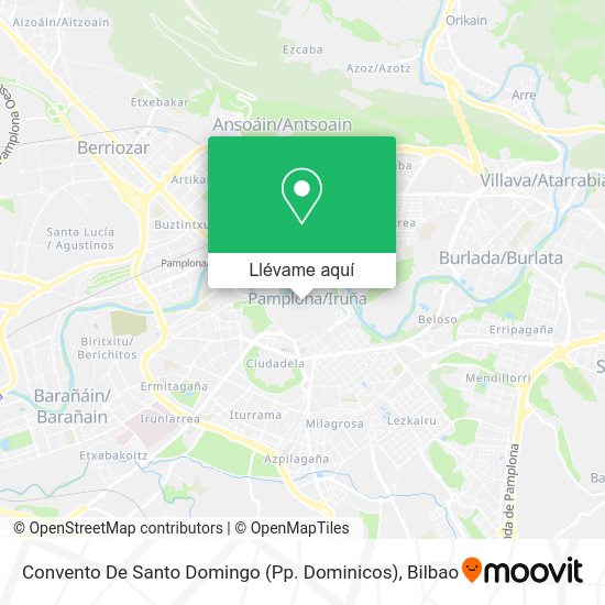 Mapa Convento De Santo Domingo (Pp. Dominicos)