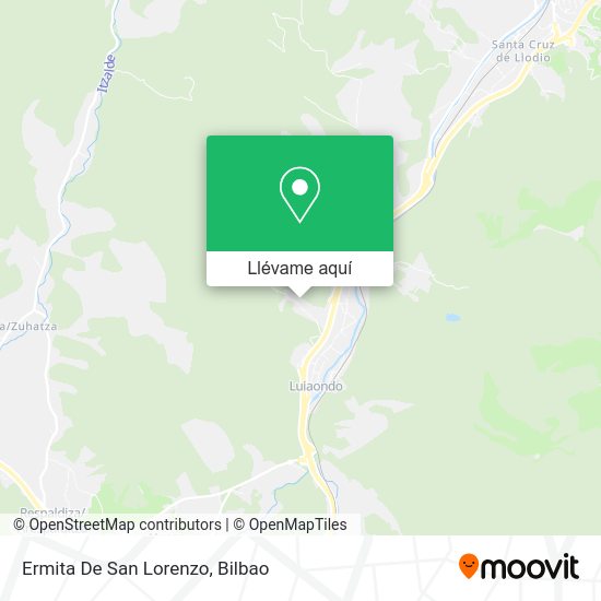 Mapa Ermita De San Lorenzo