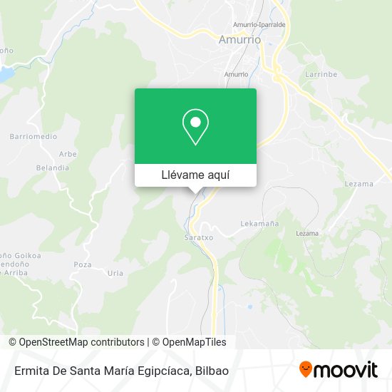 Mapa Ermita De Santa María Egipcíaca