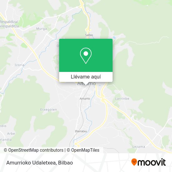 Mapa Amurrioko Udaletxea
