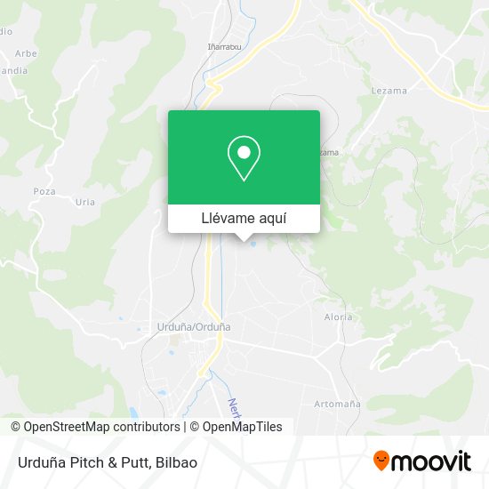 Mapa Urduña Pitch & Putt