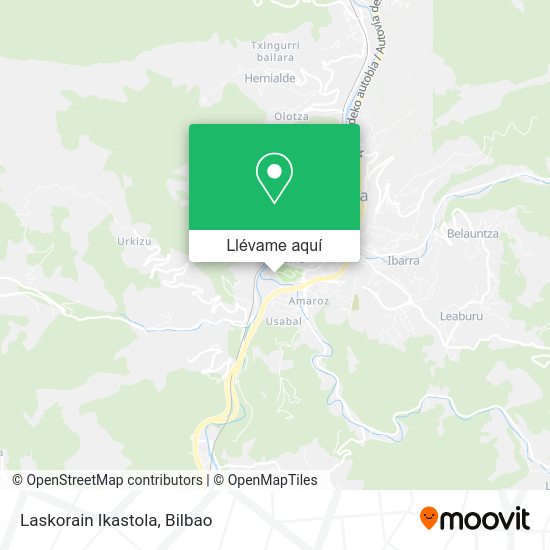 Mapa Laskorain Ikastola