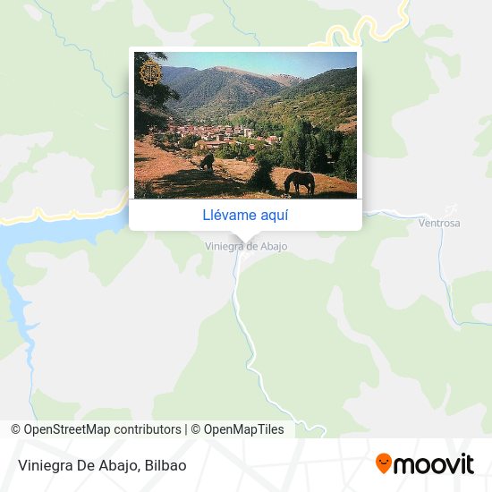 Mapa Viniegra De Abajo