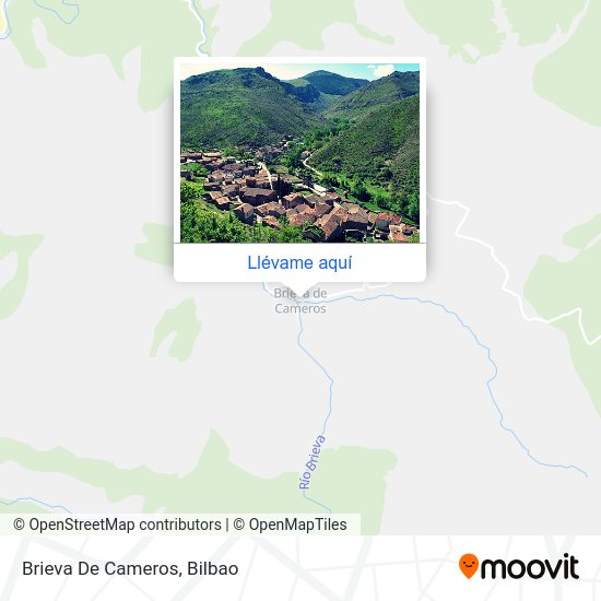 Mapa Brieva De Cameros