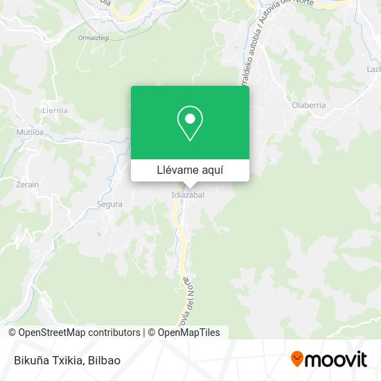Mapa Bikuña Txikia
